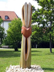 THUNDERBIRD<br><br>5th Rhöner Wood Sculptor Symposium<br>in Empfertshausen/ Germany