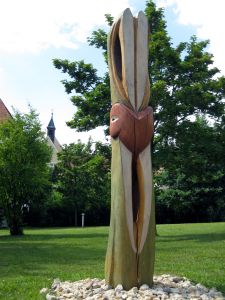 DONNERVOGEL<br><br>5. Rhöner Holzbildhauersymposium<br>in Empfertshausen/ Thüringen