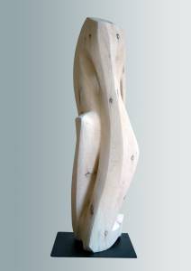 DONNA INGINOCCHIATA<br> <br>21th EX TEMPORE DI SCULTURA SU LEGNO<br>in Belluno/ Italien