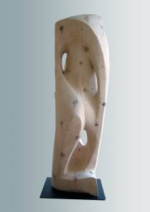 DONNA INGINOCCHIATA<br> <br>21th EX TEMPORE DI SCULTURA SU LEGNO<br>in Belluno/ Italien